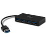 Nox Lite Hub One Hub USB 3.2 Gen 1 de 4 Puertos, Negro